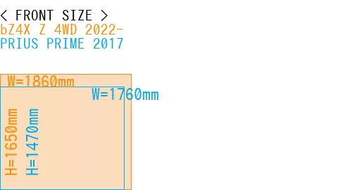 #bZ4X Z 4WD 2022- + PRIUS PRIME 2017